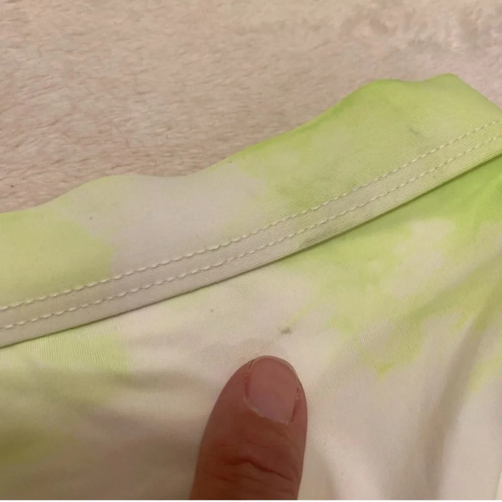 Dippin' Daisy's Neon Green Tie-Dye Bikini
